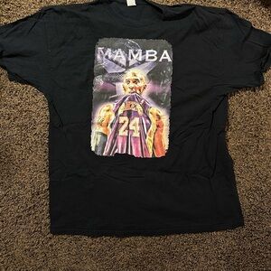 Black Mamba Kobe Bryant Short Sleeved X-Large Men’s Graphic T-Shirt